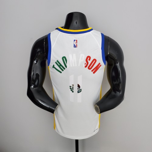 Klay Thompson Golden State Warriors 75th Anniversary Swingman Jersey  Mexico Edition White