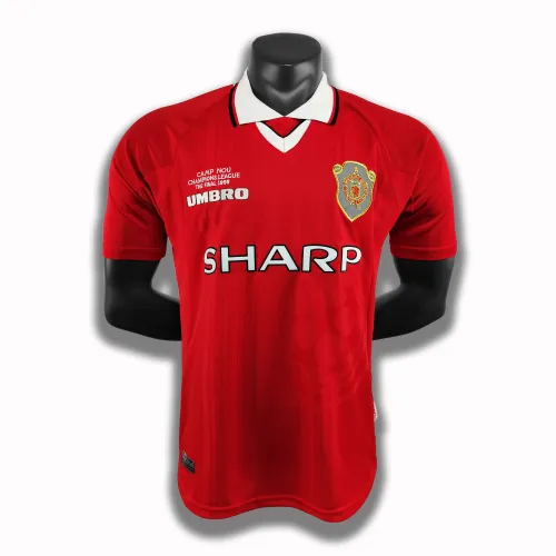 Manchester United Home FIFA Club World Cup Retro Jersey 1999/00