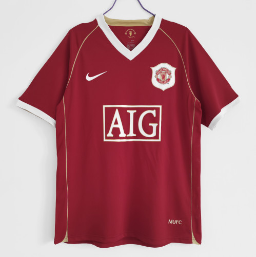 Manchester United Home Retro Jersey 2006/07