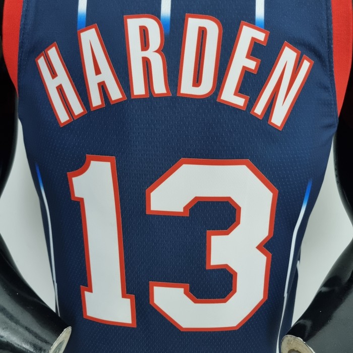 James Harden Houston Rockets 2022 City Edition Swingman Jersey Blue