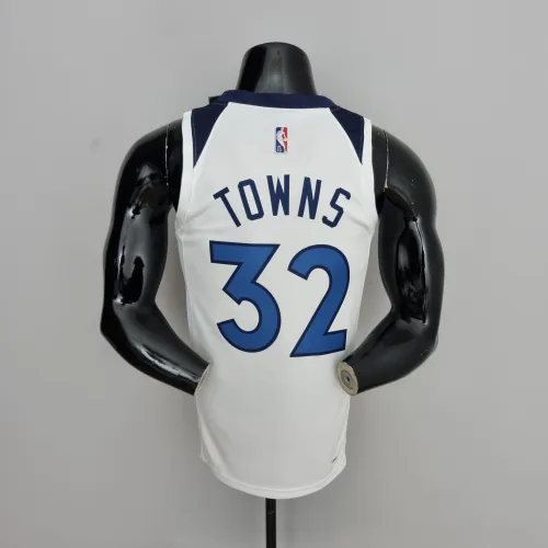 Karl-Anthony Towns Minnesota Timberwolves 75th Anniversary 2022 Swingman Jersey White