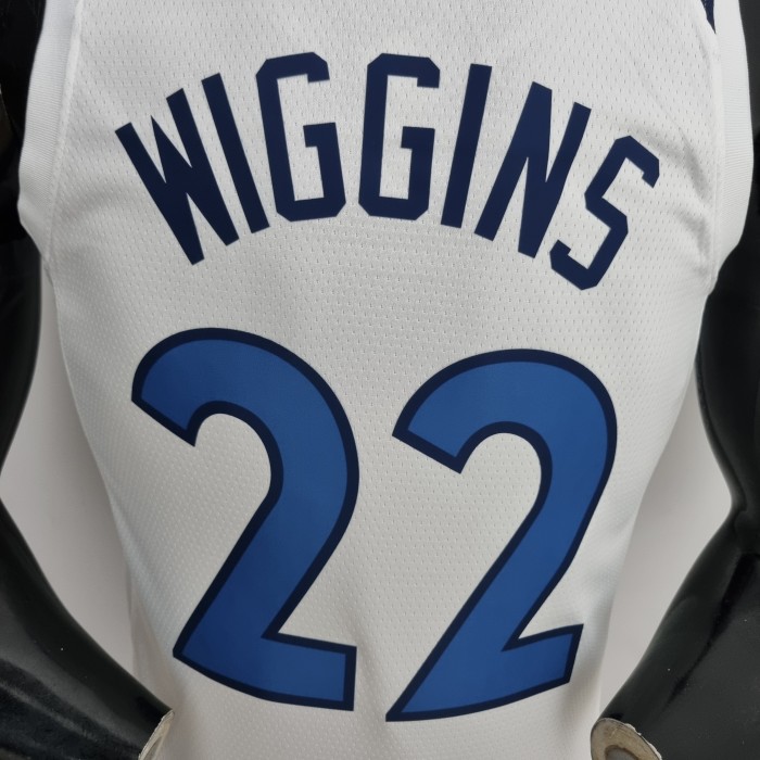 Andrew Wiggins Minnesota Timberwolves 75th Anniversary 2022 Swingman Jersey White