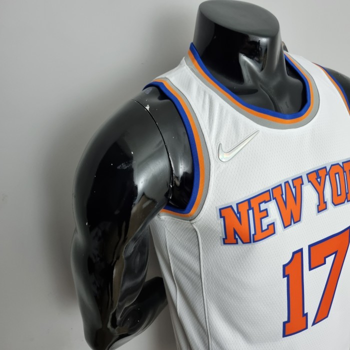 Jeremy Lin New York Knicks 75th Anniversary Swingman Jersey White