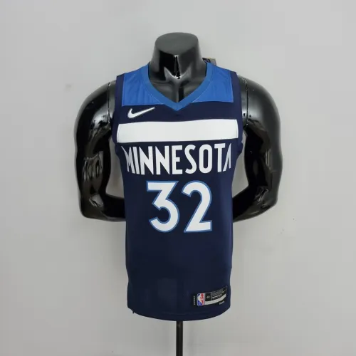 Karl-Anthony Towns Minnesota Timberwolves 75th Anniversary 2022 Swingman Jersey Royal Blue