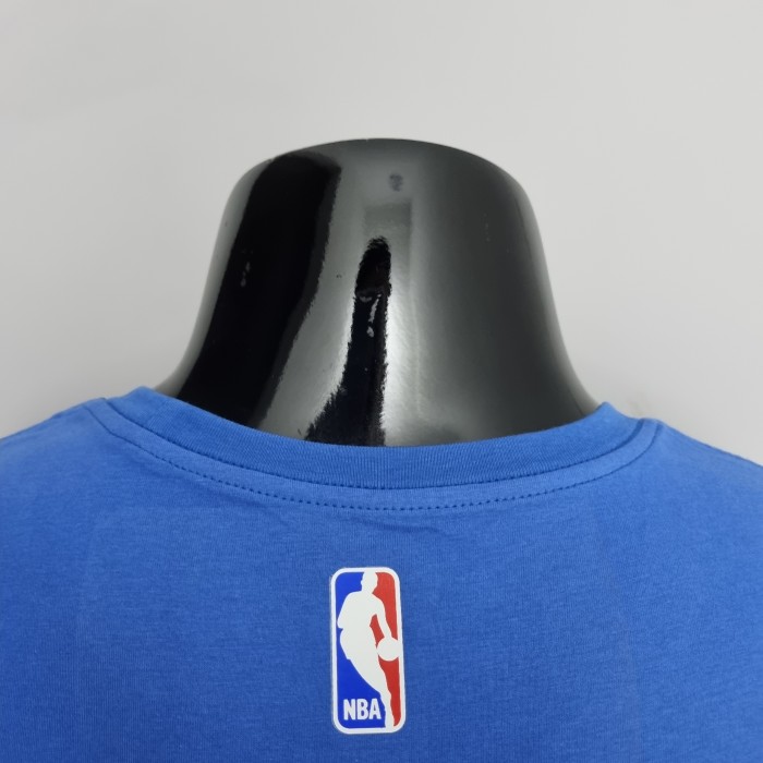 Klay Thompson Golden State Warriors Casual T-shirt Blue