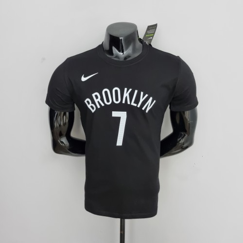 Kevin Durant Brooklyn Nets Casual T-shirt Black