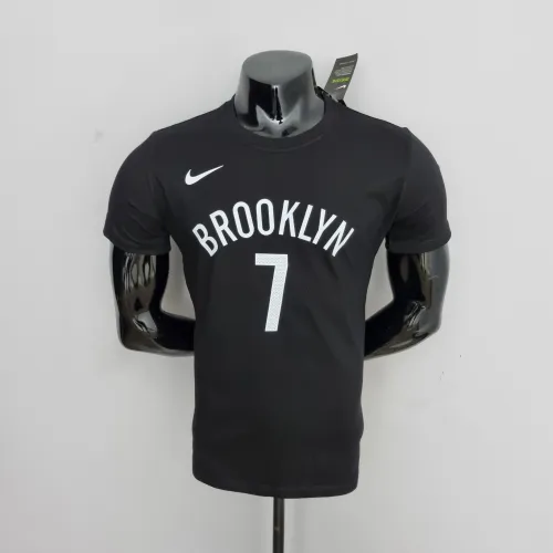 Kevin Durant Brooklyn Nets Casual T-shirt Black