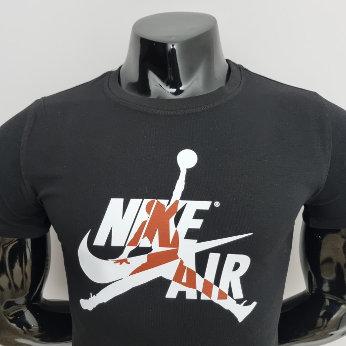 Nk  Air Black Casual T-shirt
