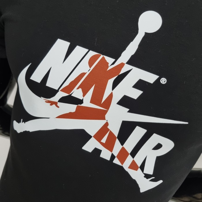 Nk  Air Black Casual T-shirt