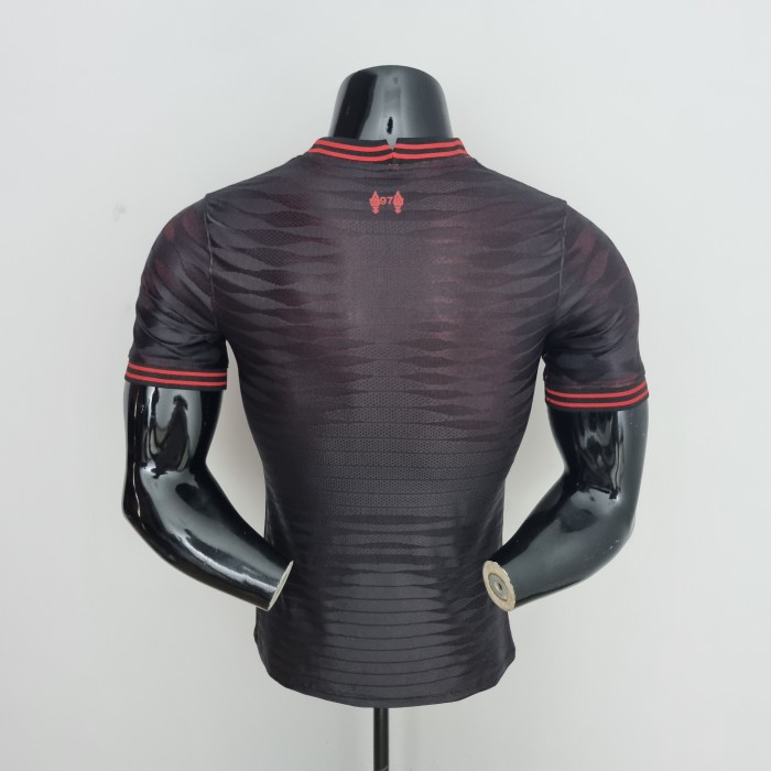 Liverpool Player Version Black Red Training  Jersey 22/23