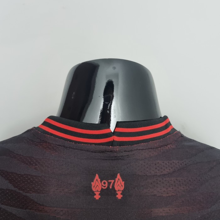 Liverpool Player Version Black Red Training  Jersey 22/23