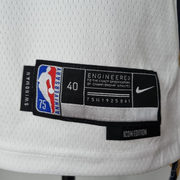 Zion Williamson New Orleans Pelicans 75th Anniversary  Swingman Jersey White