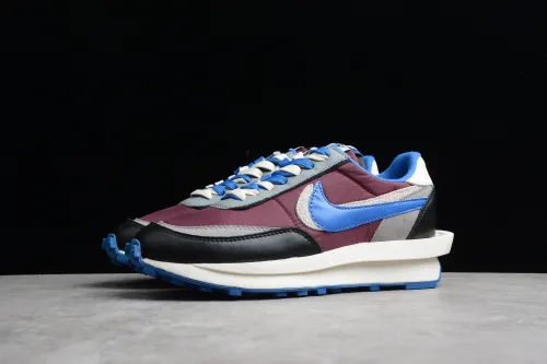 Undercover x Sacai x NK LDWaffle   Night Maroon Team Royal