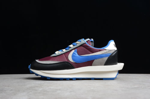 Undercover x Sacai x NK LDWaffle   Night Maroon Team Royal