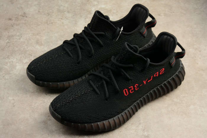 Yeezy 350 Boost V2 Black Red CP9652