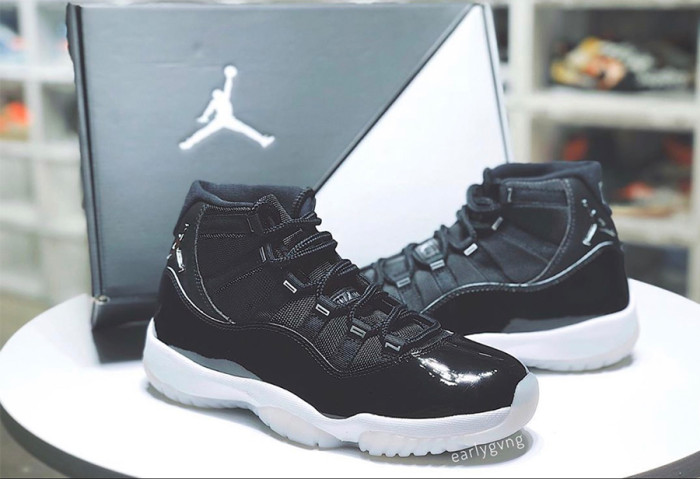 AIR JORDAN 11 “ 25th Anniversary” Black White CT8012-011