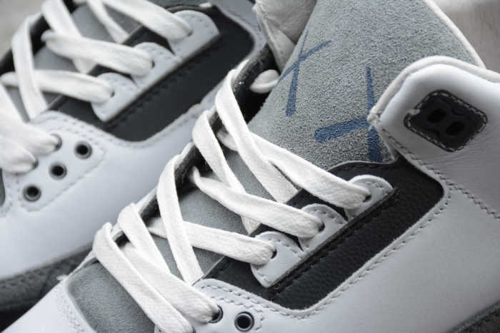 Air Jordan 3 Fresh Water White Gray