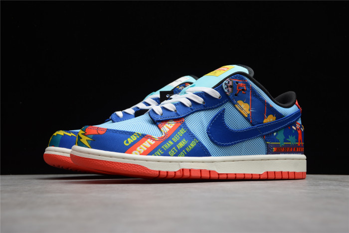 NK Dunk Low Retro “Firecracker” DD8477-446