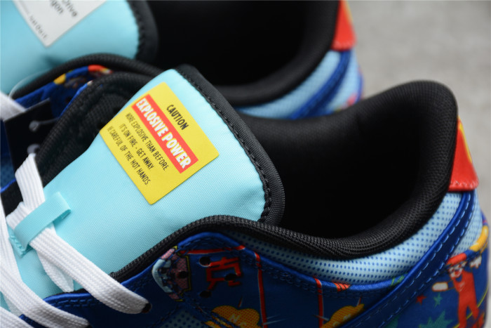 NK Dunk Low Retro “Firecracker” DD8477-446
