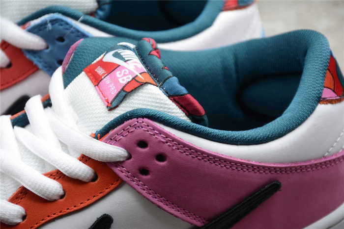 Parra x NK SB Dunk Low”Multi-Color 2021″ DH7695-100