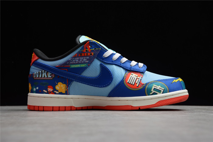 NK Dunk Low Retro “Firecracker” DD8477-446