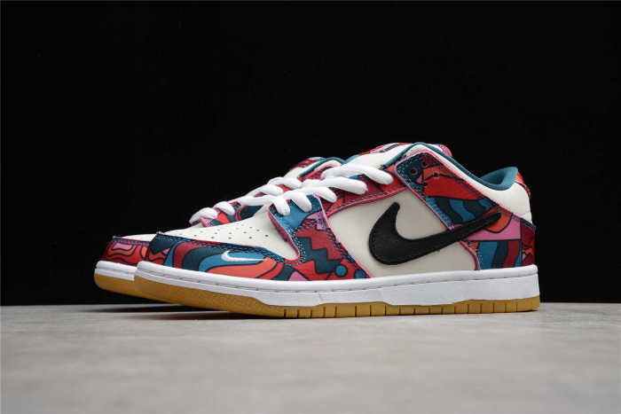 Parra x SB Dunk Low  Abstract Art  DH7695-600