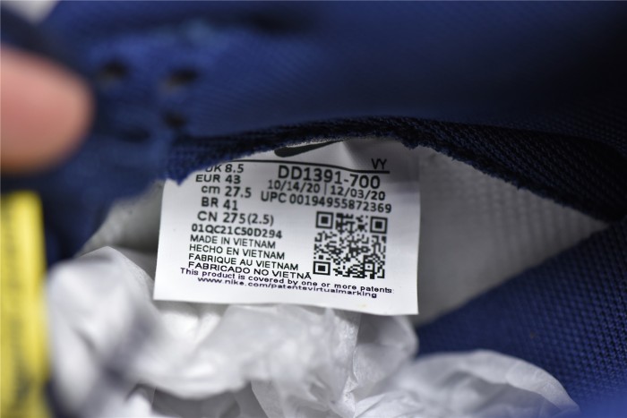 SB Dunk Low “Michigan” DD1391-700