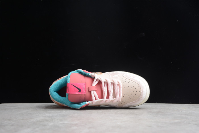 Social Status x Nk SB Dunk Mid Pink DJ1173-600