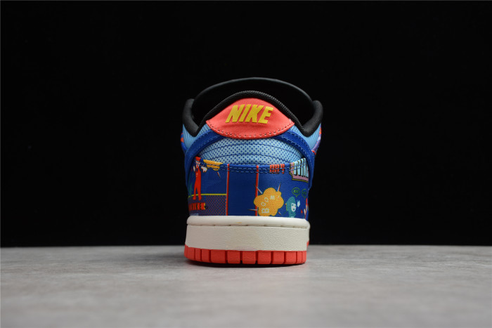 NK Dunk Low Retro “Firecracker” DD8477-446