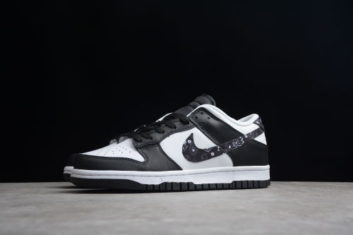 SB Dunk Low  Black Paisley  DH4401-100