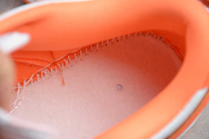 SB Dunk “Syracuse” White Orange CU1726-101