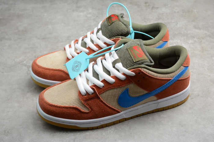 SB DUNK Brown Blue BQ6817-201