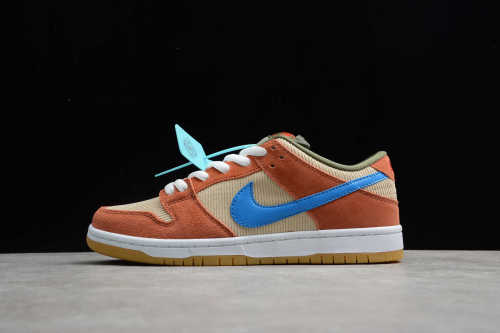 SB DUNK Brown Blue BQ6817-201