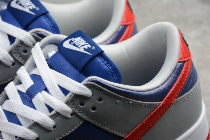 SB Dunk “Samba” Grey Blue Red CZ2667-400