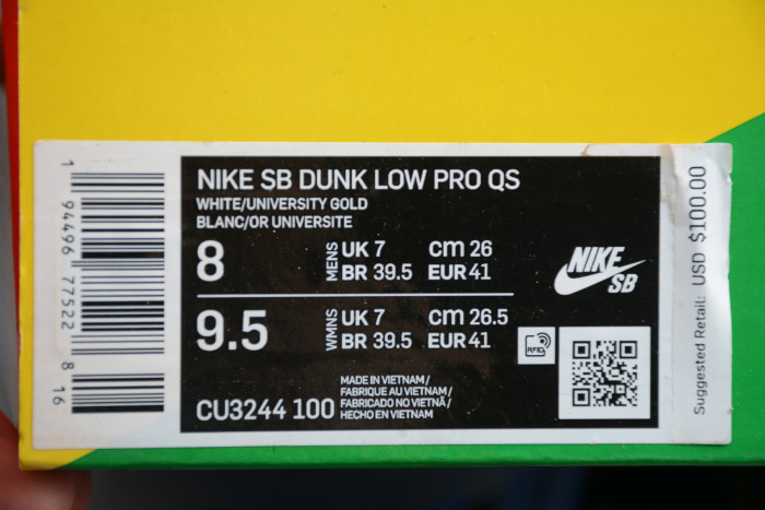 SB Dunk Low x Ben & Jerry's Chunky Dunky CU3244-100