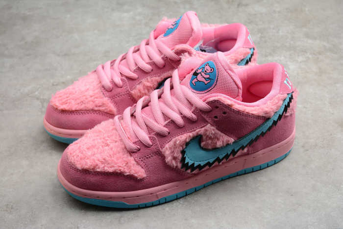 Grateful Dead x SB Dunk Low Pro QS “Pink Bear” CJ5378-600