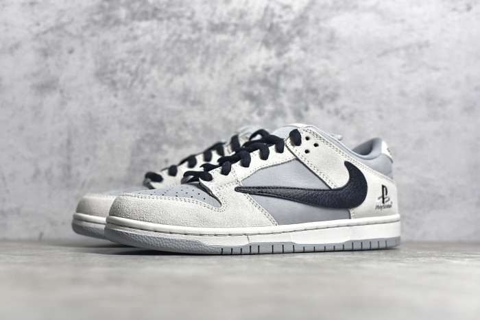 SB Dunk Low “Laser Blue” Grey Black BQ6817-101