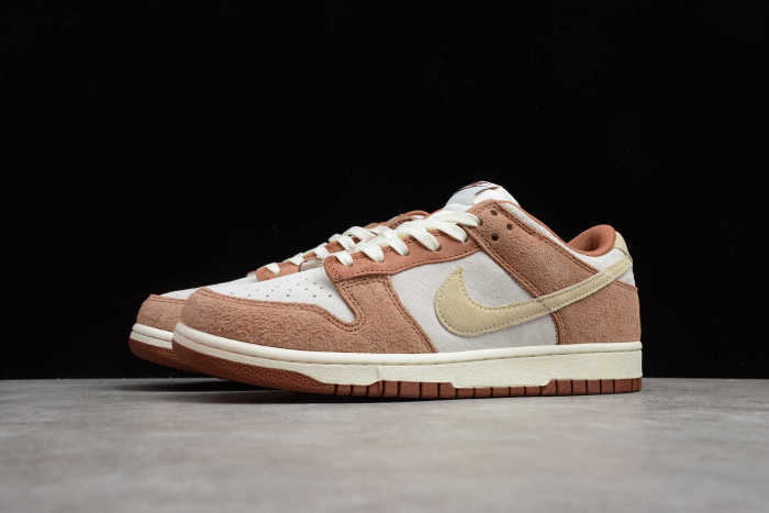 SB Dunk Low PRM“Medium Curry” Brown White DD1390-100