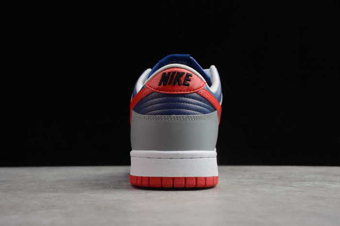 SB Dunk “Samba” Grey Blue Red CZ2667-400