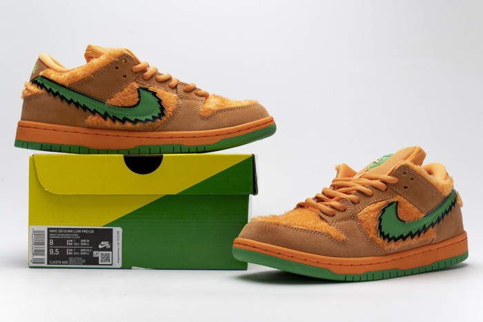 Grateful Dead x SB Dunk Low Pro QS “Orange Bear” CJ5378-800