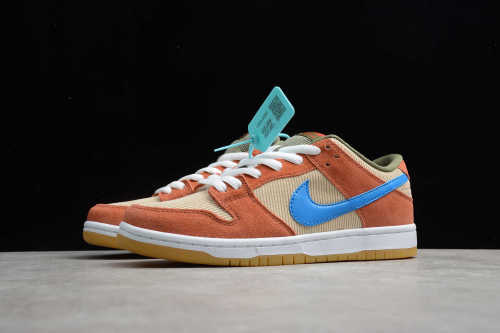 SB DUNK Brown Blue BQ6817-201