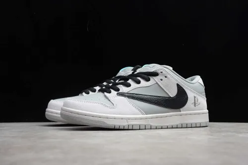 SB Dunk Low “Laser Blue” Grey Black BQ6817-101