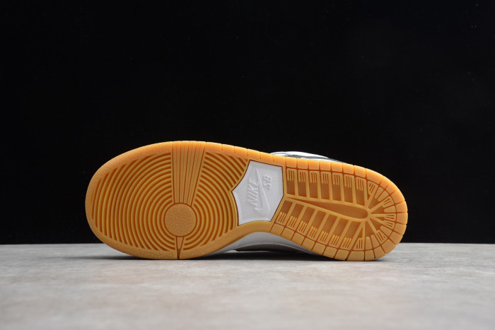 SB Dunk Low Orange Label White CD2563-100