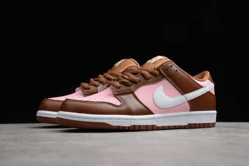 SB Dunk Pro Stussy Brown Pink 304292-671