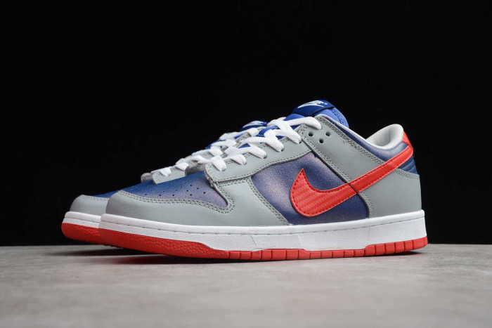 SB Dunk “Samba” Grey Blue Red CZ2667-400