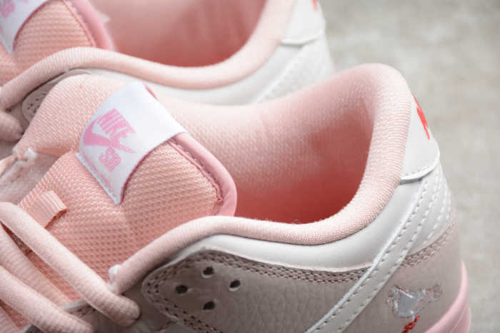 SB Dunk  Low Top Elite Pink White BV1310-012