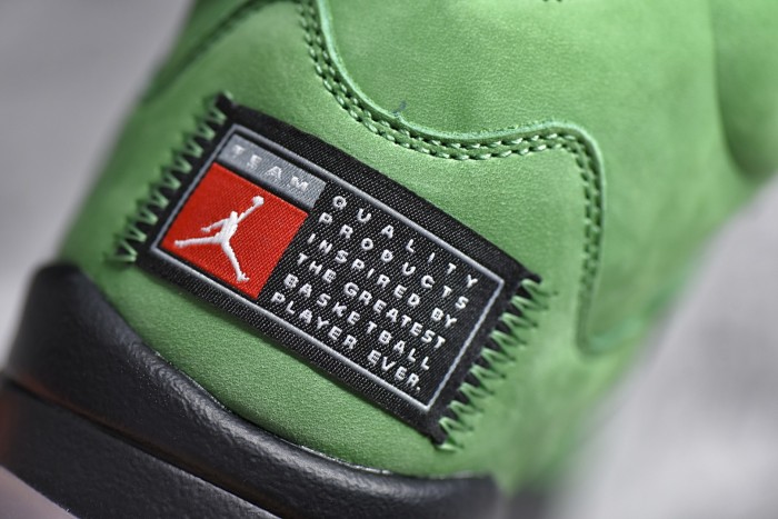 Air Jordan 5 “Oregon” Green Black K6631-307