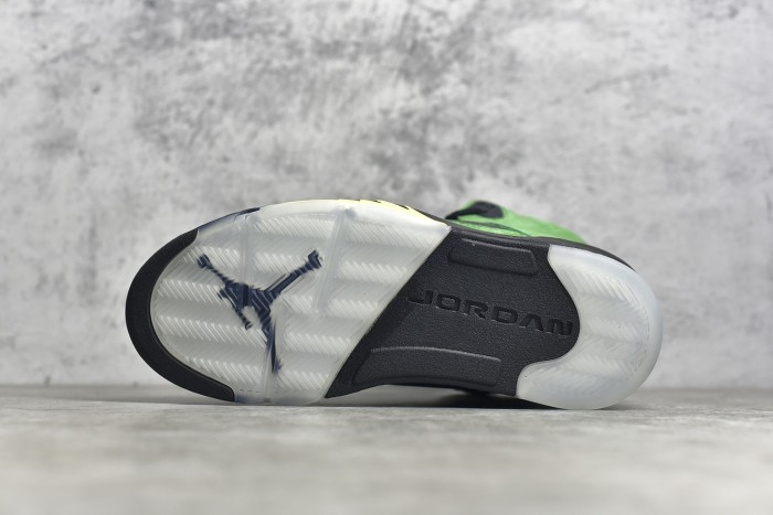Air Jordan 5 “Oregon” Green Black K6631-307