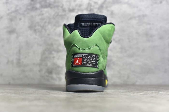 Air Jordan 5 “Oregon” Green Black K6631-307