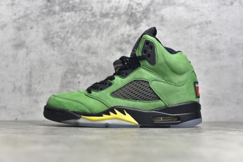 Air Jordan 5 “Oregon” Green Black K6631-307